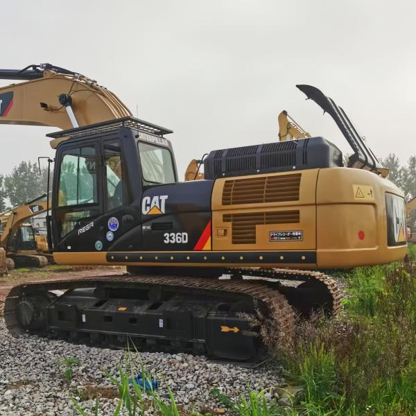 Excavatrice hydraulique sur chenilles Caterpillar 36 tonnes, machine fiable