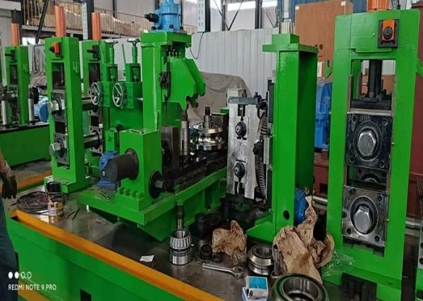HG127 Carbon Steel Welded Pipe Mill 50-127mm Round Tube Machine