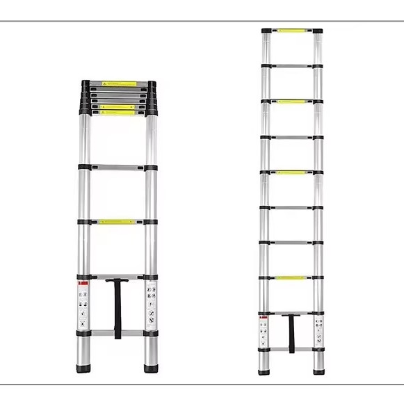 Multi-Purpose 4.4M Aluminum Telescopic Ladder for Various Applications