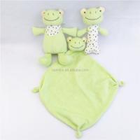 Bebê Frog Custom Rattle Suave Animal Educativo Brinquedo Plush Bebê Rattle Animal Suave