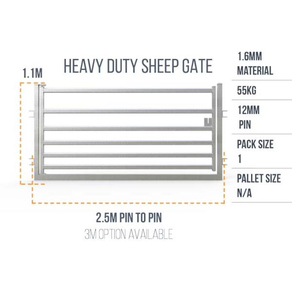 60 X 30 X 1.6mm Gal Oval Rail Heavy Cattle Panels Hot Dip Galvanized Steel To Sheep Yards