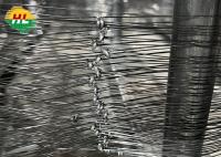 Obstáculo de alambre de acero de alta resistencia de 1700 MPa, baja visibilidad, malla robusta de alambre antitanque para la disuasión de vehículos blindados