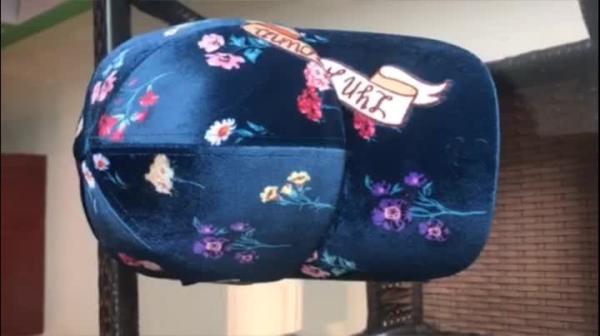Chapéus bordados de luxe Streetwear de veludo das senhoras dos bonés de beisebol do projeto o mais atrasado