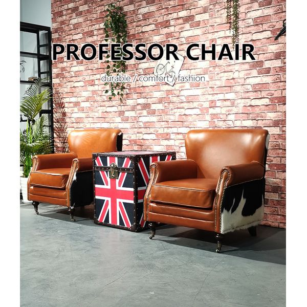 Nidea #8818 Antique Leather Chesterfield Club Lounge Sofa Chair Handmade Living Room Furniture Modern Classic Design