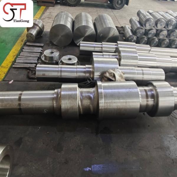 18CrNiMo7-6 Alloy Steel Forged Shaft Blank For Wind Power Main Shaft Assembly