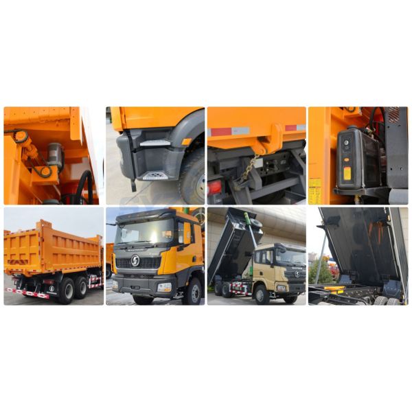 SHACMAN F3000 8X4 Remote Control Self-unloading 400HP 12 Wheels Heavy Duty Dump Tipper Trucks