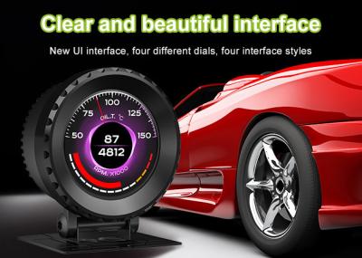 ODM apto para a utilização do OEM do calibre do Turbo Boost da polegada OBD2 do universal 2