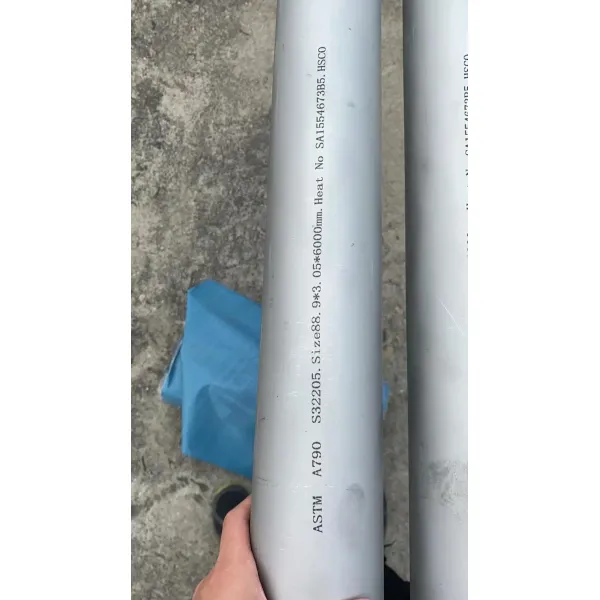 S32750 S32205 Duplex Stainless Steel Pipe Cold-Drawn for High Strength and Corrosion Resistance