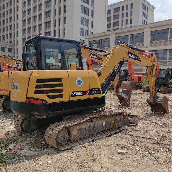 Китай Оригинальное Использованное оборудование Sany 6ton Средний экскаватор для Sany SY60
