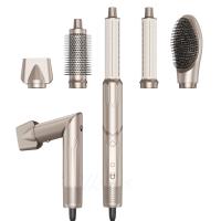5 en 1 sèche-cheveux pliable à brosses à vent à haute vitesse Turbo-Blow sèche-cheveux à brosses professionnel 500 millions sèche-cheveux ionique négatif