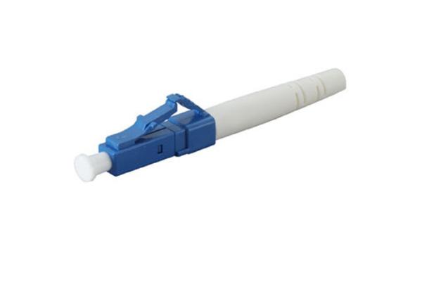 LC Simplex Singlemode Small Form Factor Fiber Optic Connector For High Density Connection