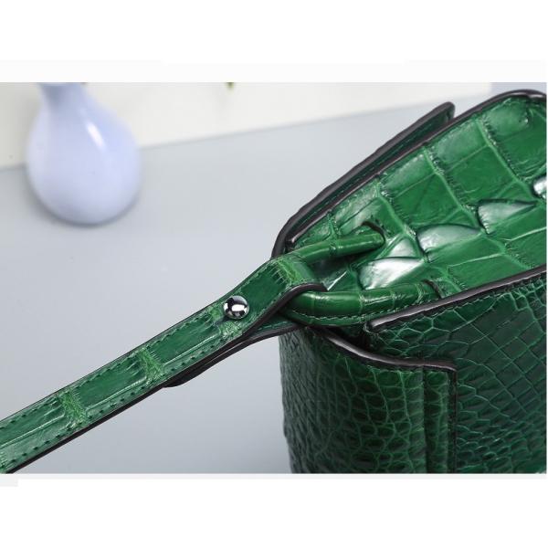 Genuine Crocodile Skin Lady Small Flap Purse Authentic Alligator Leather Women Sling Shoulder Bag Female Cross Body Bag