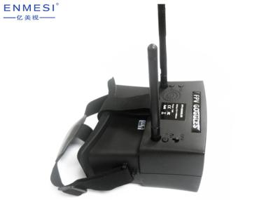 Óculos de proteção confortáveis do zangão do atraso curto FPV com avoirdupois dentro para brinquedos 4,3 grande tela
