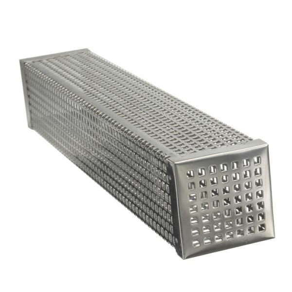 Perforated Smoking Pipe Grill Stainless Steel Square Perforated Mesh Smoking Pipe Filter