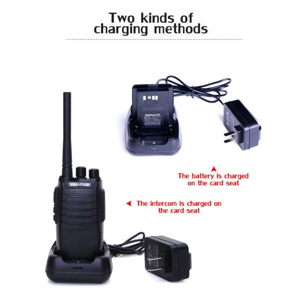 5W High Power Walkie Talkie Wanhua HTD818 The Ideal Device for Wireless Communication