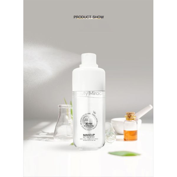 Private Label Powder Matte Glitter Setting Spray Waterproof Transparent Makeup Setting Spray Makeup Private Label