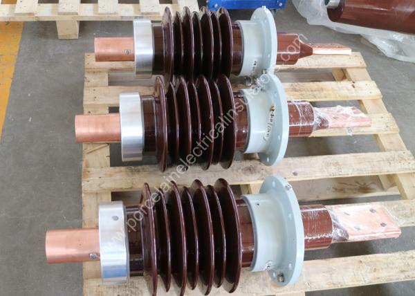 prendedor de relâmpago do polímero do prendedor do impulso de relâmpago 25KV para a linha de transmissão