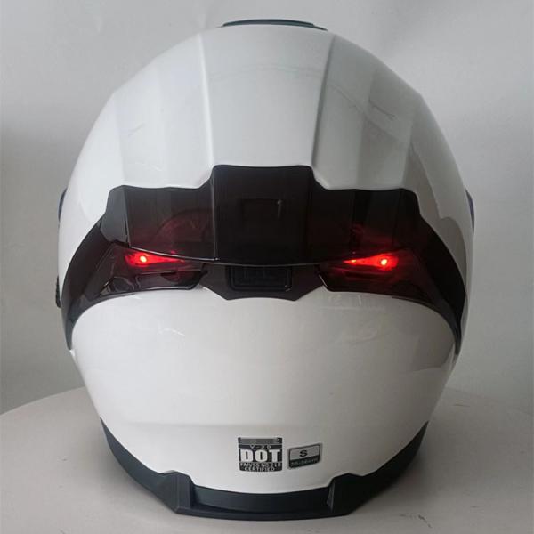 High Density EPS Liner DOT Approved LED Light Open Face Helmets for XL Motorcycles