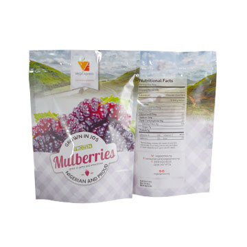 Laminated Material and zip lock fresh vegetable plastic bags / transparent k fruit packing bags