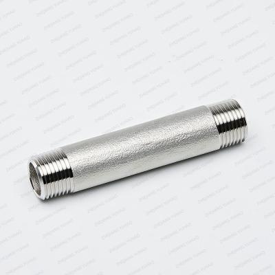 Stainless Steel Pipe Fittings 316 High-Pressure Barrel Nipples For Industry