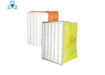 Low Resistance Synthetic Fiber Filter For HVAC System / Hepa Air Purifier Filter