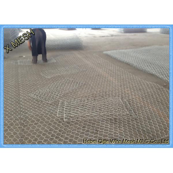 Двойные скрученные габионные сетчатые панели Тяжелые цинковые покрытия Erosion Control