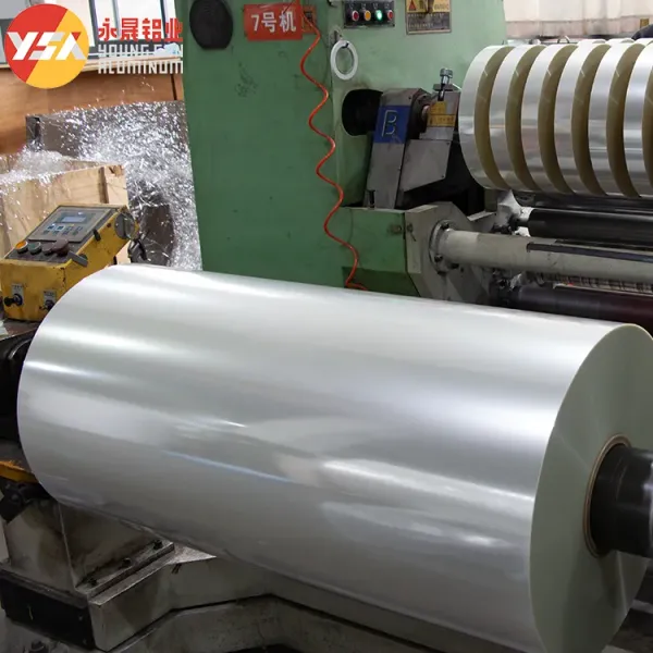 PET Poly Laminated Aluminum Foil 100mm Thickness Polyester Air Duct Film
