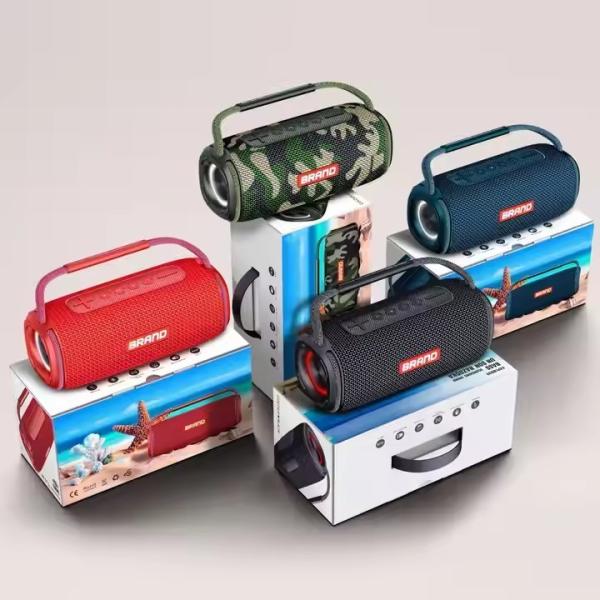 20W Outdoor Karaoke Box Speaker Super Bass Waterproof Portable Wireless Stereo DJ Led for High Fashion Outdoor Events