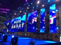 800nits parede video gigante portátil conduzida alugado interna da tela P4.81 RGB