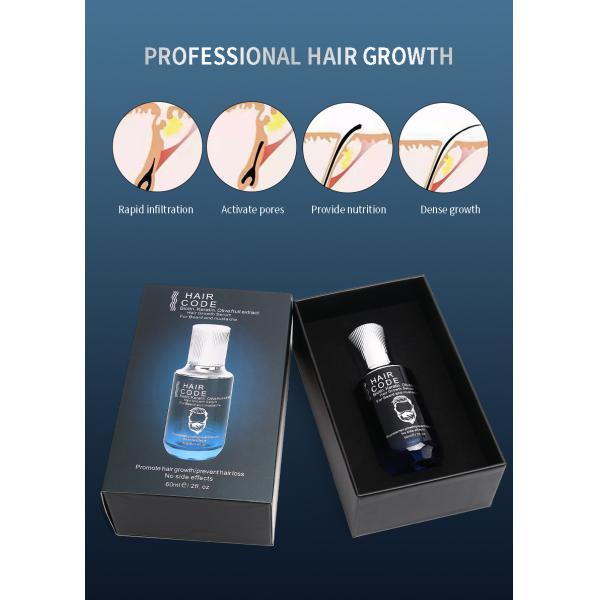 Hair Code Beard Growth Serum Oil 100% Natural Private Label Customized Skin booster