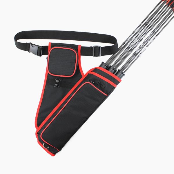 Red Archery Arrow Quivers Bow Arrow Quiver For Archery Hunting