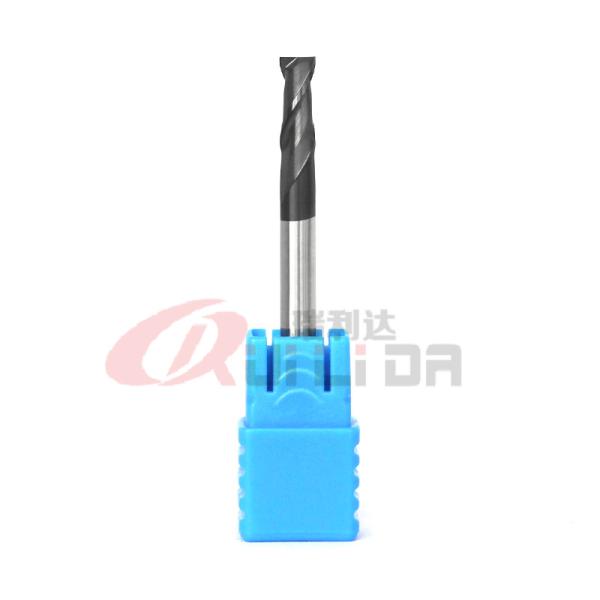 2 Or 4 Flute End Mill For Aluminum 3/8 1/8 Carbide Flat End Mill Cutter 4mm