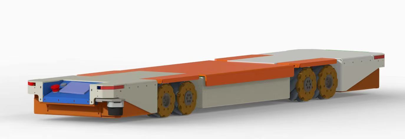  Mecanum wheels enable omnidirectional movement for flexible AGV logistics operations