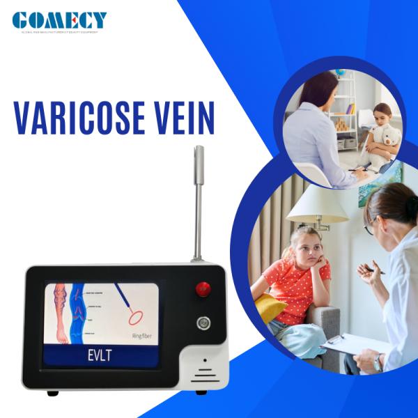 Dual Wavelength 980nm 1470nm Diode Laser Medical System for Endovenous Vein Treatment, Varicose Vein Closure, Leg Vein Therapy, Vascular Surgery, Minimally Invasive Vein Removal Device