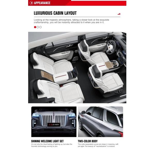 Hongqi E-HS9 Charging Basic Version Eqm5 E-HS3 Energy Car with After-Sales Service