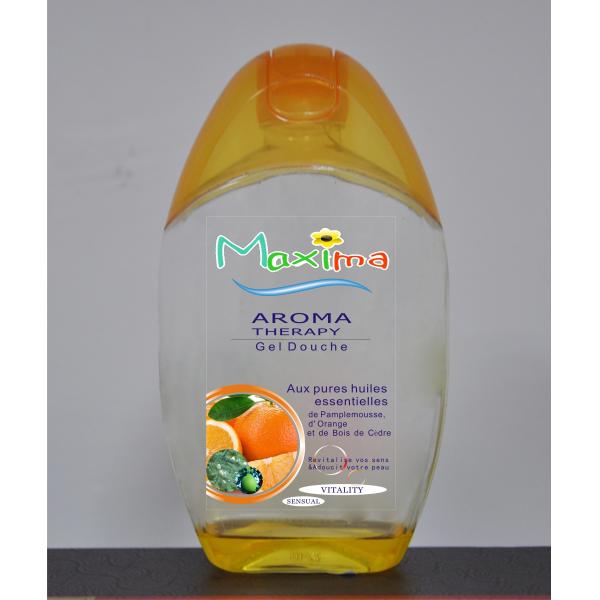 Maxima brand name Orange Aroma Shower Gel 300ml for skin whitening