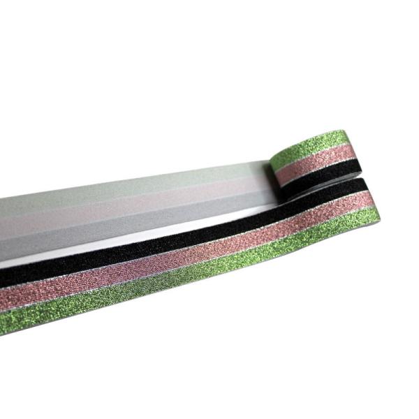 40 мм Золото Металлическое Эластичное Блестящее Нить Широкая Золотая Эластичная Высокая Упорность