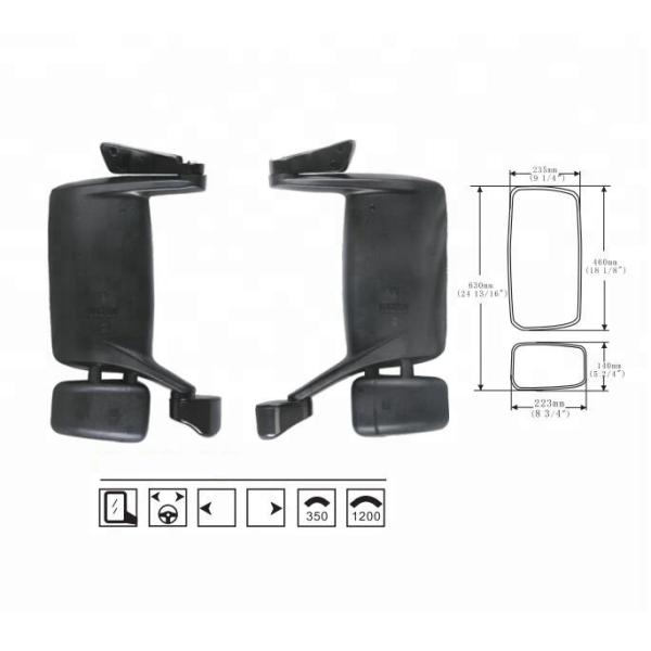 Тележка FAW Jiefang китайская разделяет замену двойного зеркала стороны крыла пластиковую