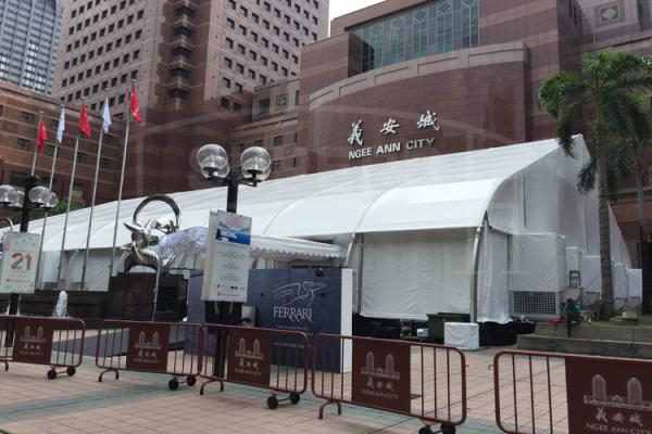 Waterproof PVC Aluminium Frame Tents 20mx30m For Storage Warehouse