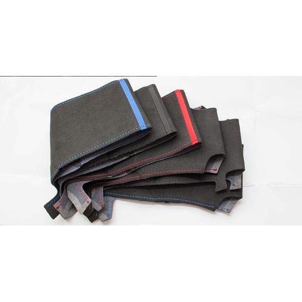 Beige Artificial Leather Custom Steering Wheel Cover for Ssangyong Korando 2011-2014