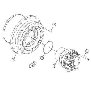 536-7275 511-6011 CA5116011 cat 340 335F 335 336 336 GC 345 GC коробка передвижного редуктора коробка передвижного редуктора
