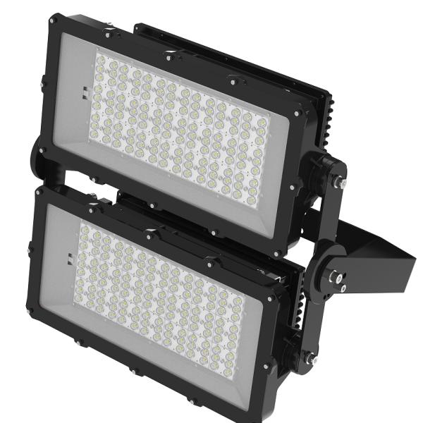 12kg LED luces de alta bahía Osram Chip y material de vidrio templado de aluminio para la industria