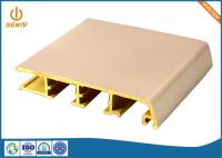 Feito sob encomenda do OEM lustrado chapeou extrusões de bronze feitas sob encomenda para a decoração