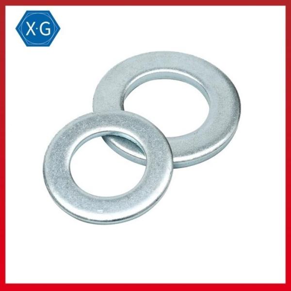 F436 3 Inch Outside Diameter Flat Washer SAE Zinc Plated AME B18.22.1