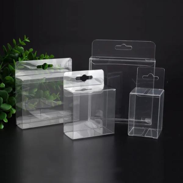 Custom Transparent PVC Plastic Box for Gifts Display Accepting Orders