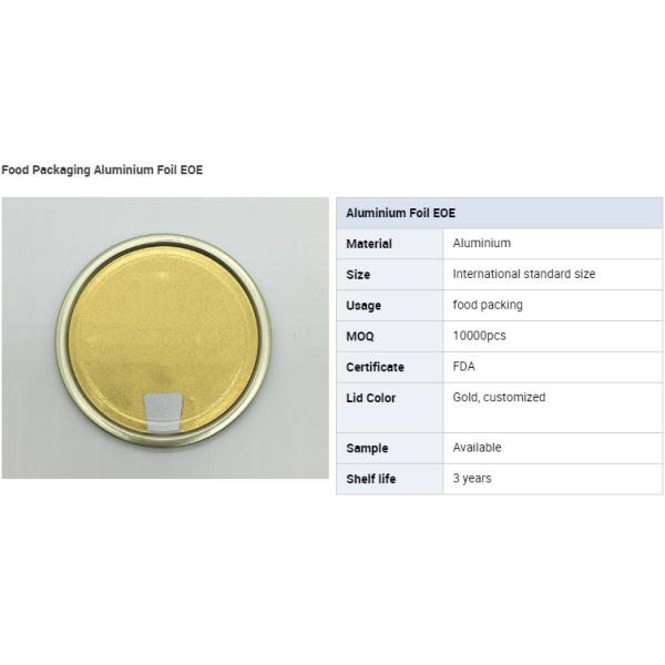 Прочные крышки алюминиевой фольги/металл или бумага могут легкая крышка платы тяги