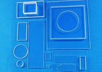 Aucun verres de vue circulaires transparents de plaques de verre de bulle d'air de grande pureté de vitrail plat de quartz