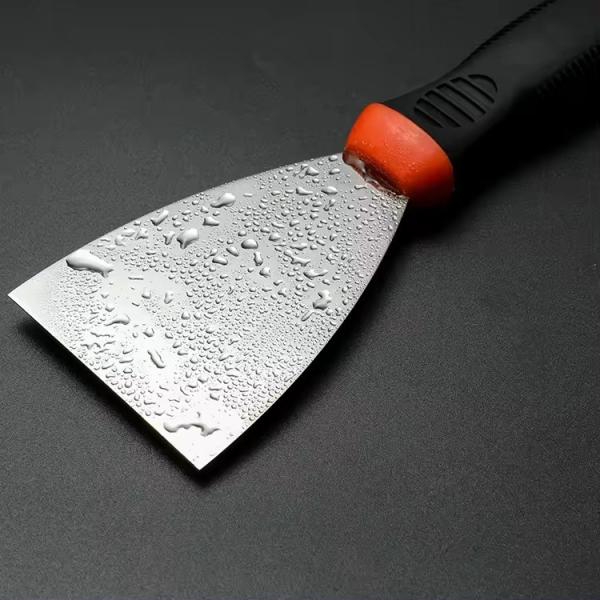 High Quality Toughness Plastic Hand Tools Painting Wall Cleaning Putty Knife Stainless Steel Scraper