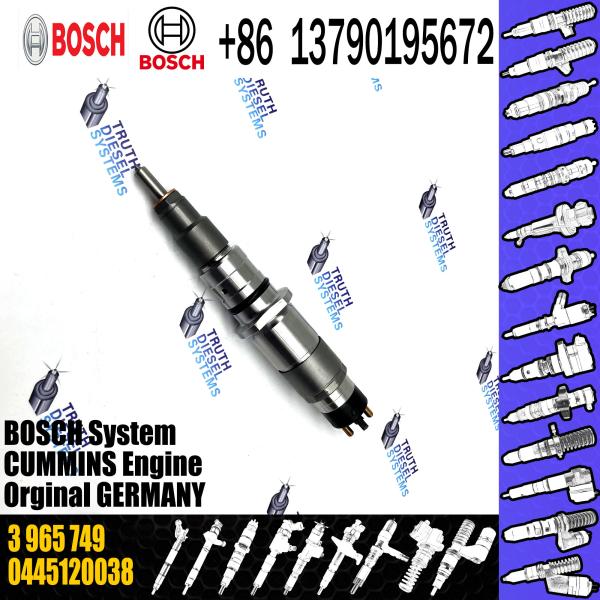 High Quality 3965749 Diesel Engine Fuel Common Rail Injector 0445120133 0 445 120 133