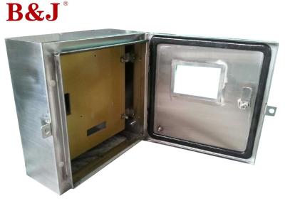 1.2 mm / 1.5 mm Stainless Steel Distribution Box With Customized Mounting Plate